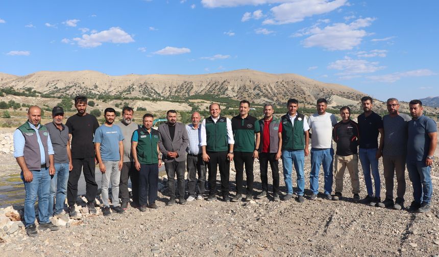 DSİ, Hekimhan Kocaözü’ndeki Çalışmaları Yerinde İnceledi
