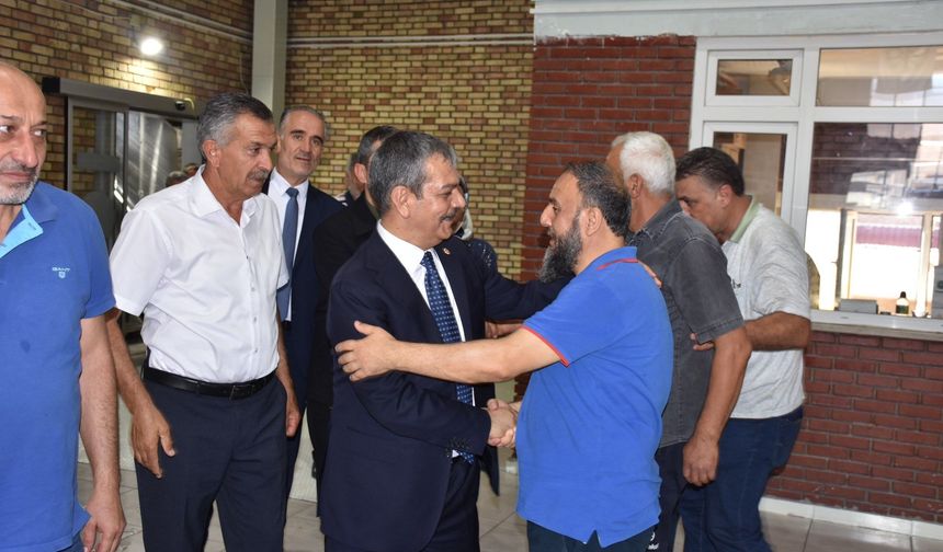 Elazığ Şeker Fabrikası’nda Üretim Süreçleri İncelendi