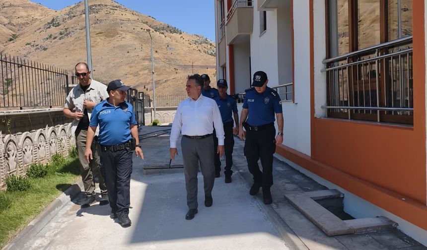İl Emniyet Müdürü Aydın Karan’dan Maden’de İnceleme