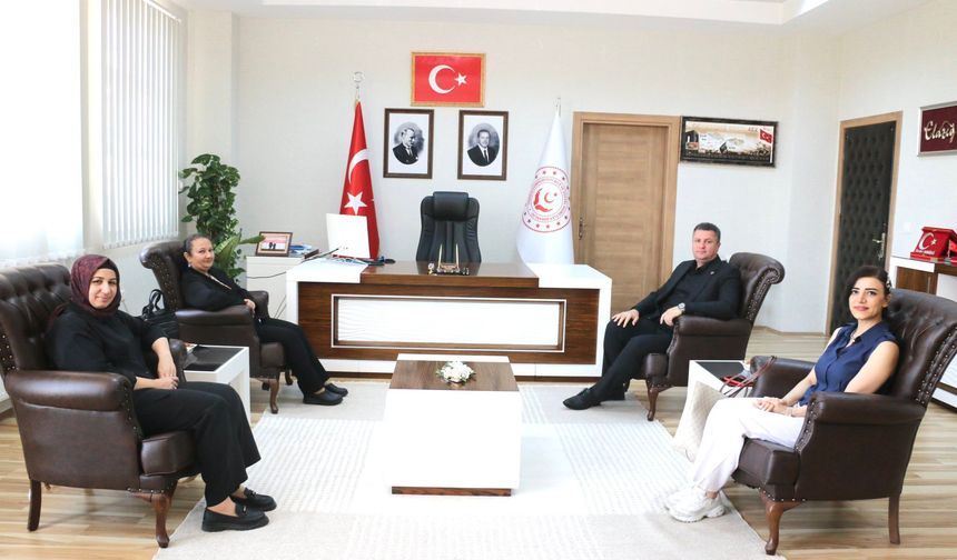 Kurum Amirlerinden İl Müdürü Serdar Demirci’ye Ziyaret