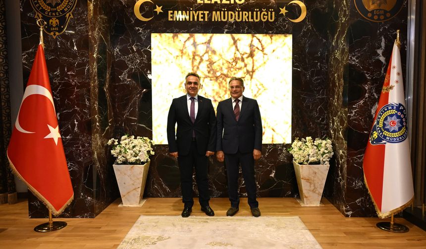 Fethi Aslan’dan Emniyet Müdürü Aydın Karan’a Ziyaret