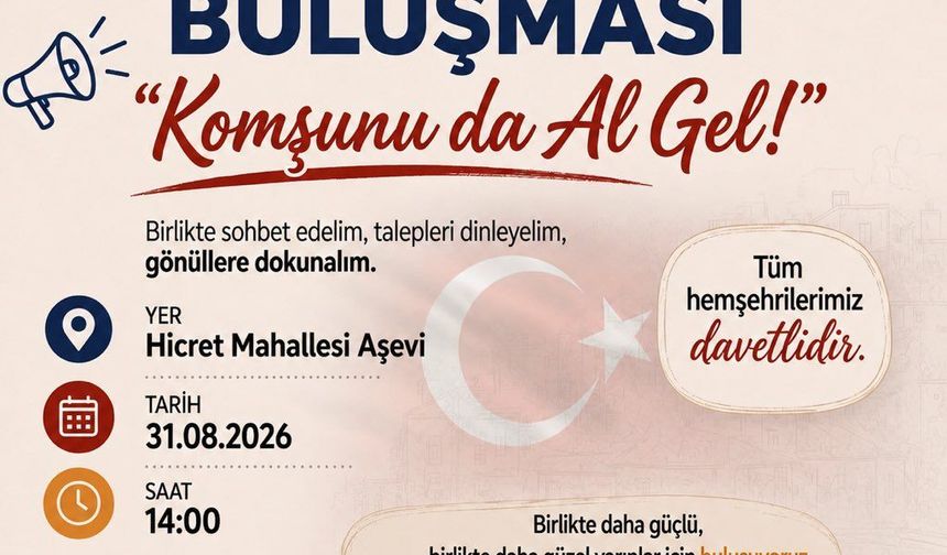 AK Kadınlardan Hicret Mahallesi’nde Mahalle Buluşması