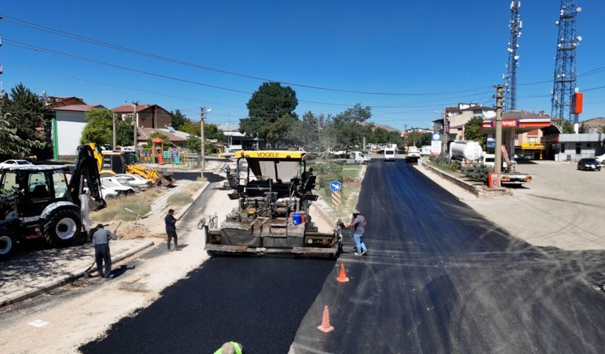 Sanayi Mahallesi’nde Yollar Yenilendi