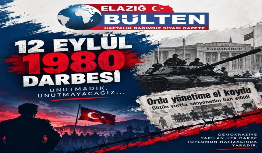 12 EYLÜL 1980: TÜRKİYE’DE DEMOKRASİYE DARBE