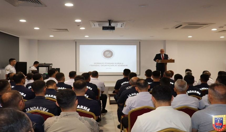 Jandarma Personeline Finansal Bilinç Kazandırılıyor