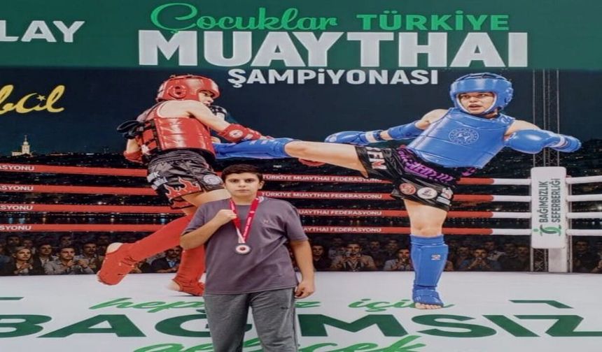 Elazığlı Sporcu Muay Thai’de Türkiye Üçüncüsü