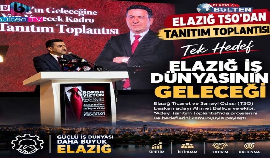 Ballıca’dan TSO İçin Yeni Dönem Mesajı