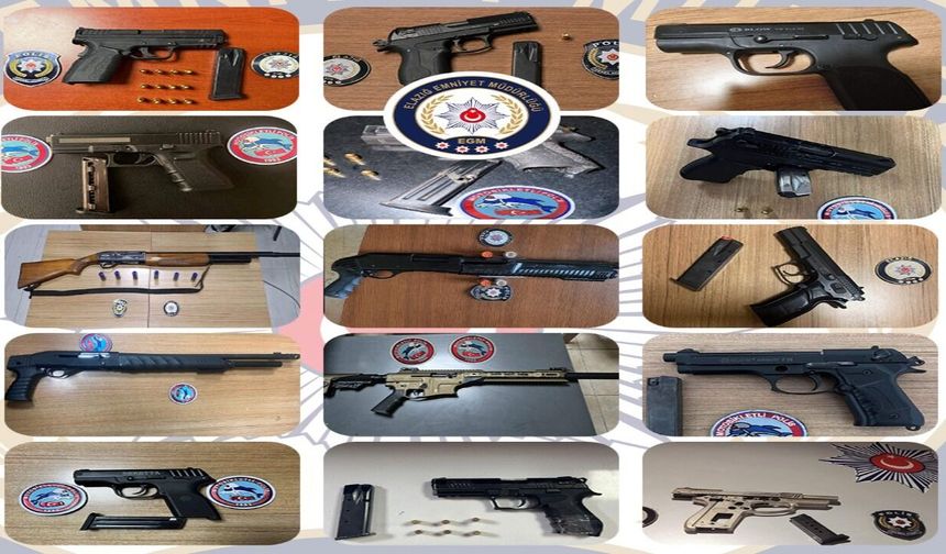 Elazığ’da Aranan 55 Şahıs Tutuklandı