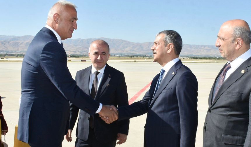 Elazığ, Bakan Ersoy’u Ağırlıyor