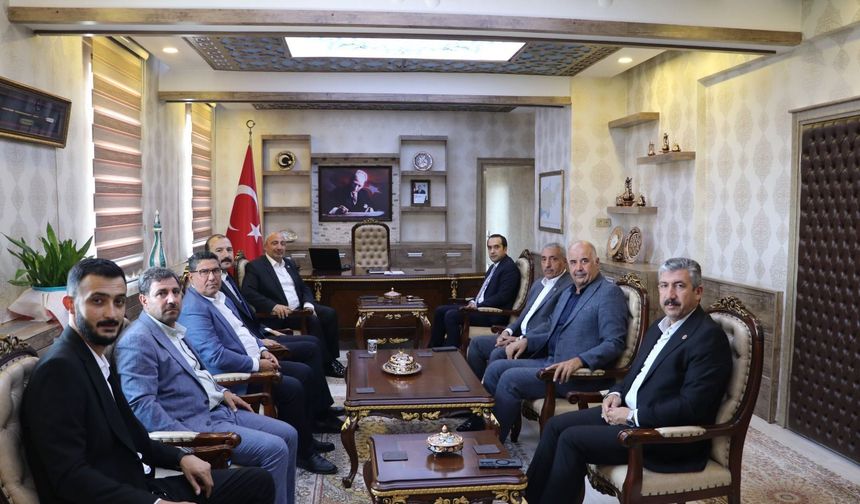 Ejder Açıkkapı’dan Kovancılar Kaymakamlığı’na Ziyaret