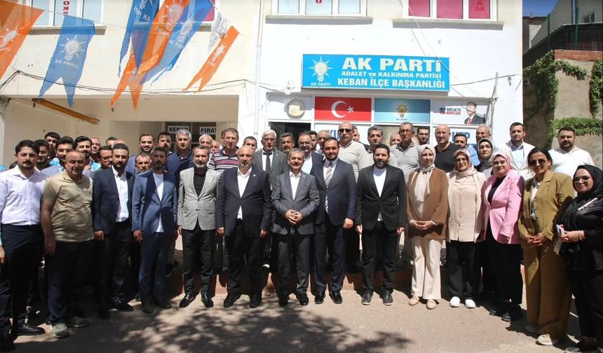 Keban’da AK Parti İlçe Danışma Meclisi Toplantısı Gerçekleştirildi