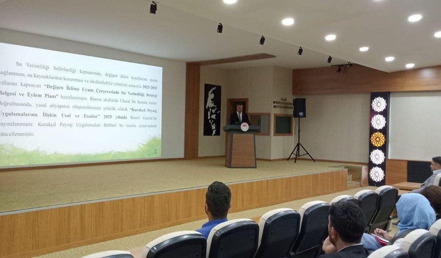 Kurakçıl Peyzaj Uygulamaları İçin Uygulama Esasları Ele Alındı