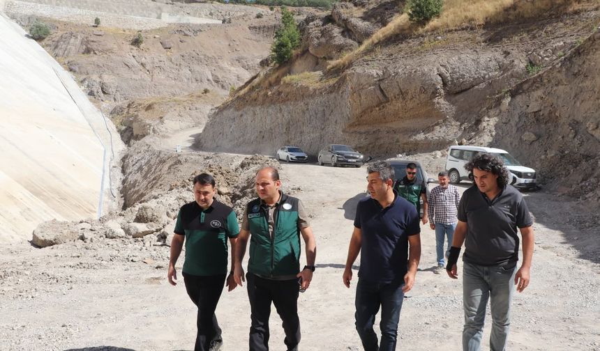 DSİ Heyetinden Yoncalı Barajı’na İnceleme