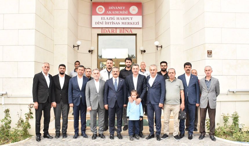 Erol Keleş’ten Harput Dini İhtisas Merkezi’ne Ziyaret