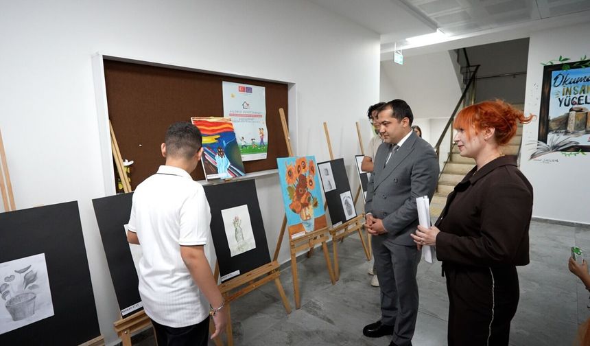 Elazığ’da Çocukların Hayal Dünyası Sergiye Yansıdı