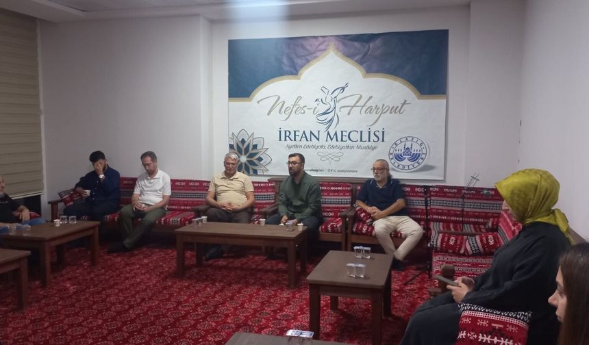 Nefes-i Harput İrfan Meclisi’nde Şiir ve Musiki Buluşması