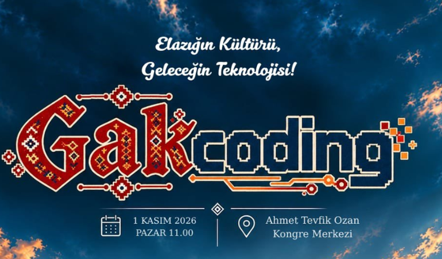 GAKCODING’de Elazığ’ın Kültürü Dijital Dünyaya Taşınacak