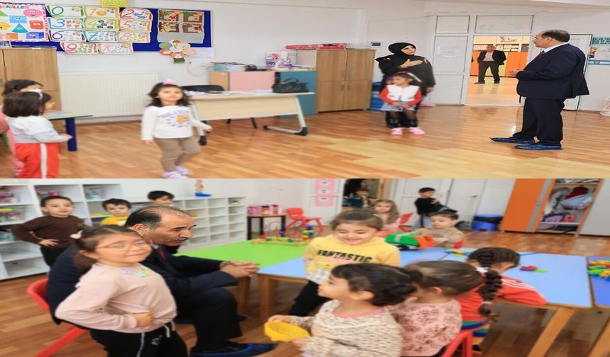 Aziz Gün, Elazığ’daki okullarda incelemelerde bulundu