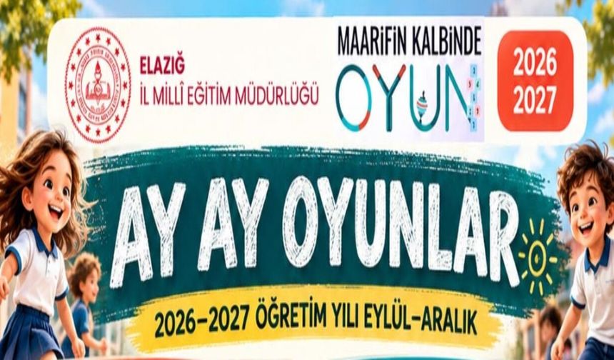 Elazığ’da çocuklar geleneksel oyunlarla buluşacak