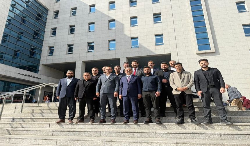 TÜGVA Elazığ Heyeti Gazi Meclis’te Ağırlandı