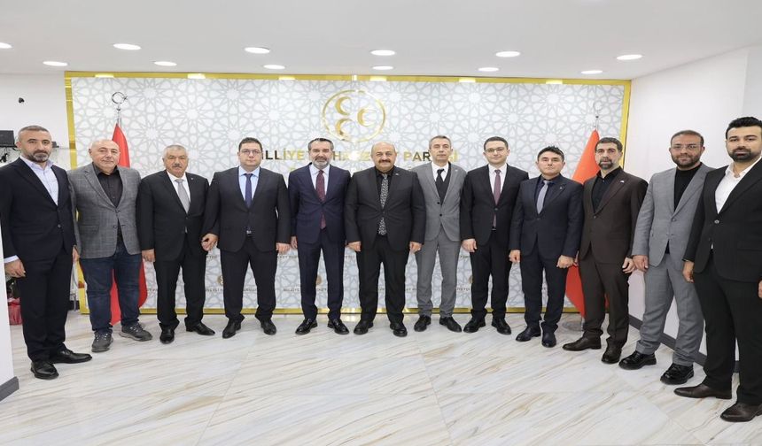 Şerifoğulları’ndan MHP Elazığ İl Başkanlığına ziyaret