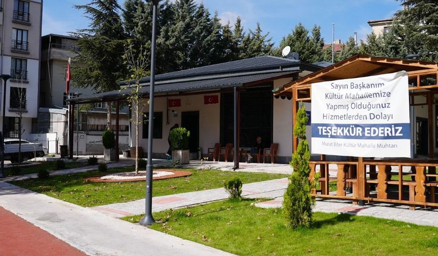 Kültür Mahallesi’nde Yeni Buluşma Noktası
