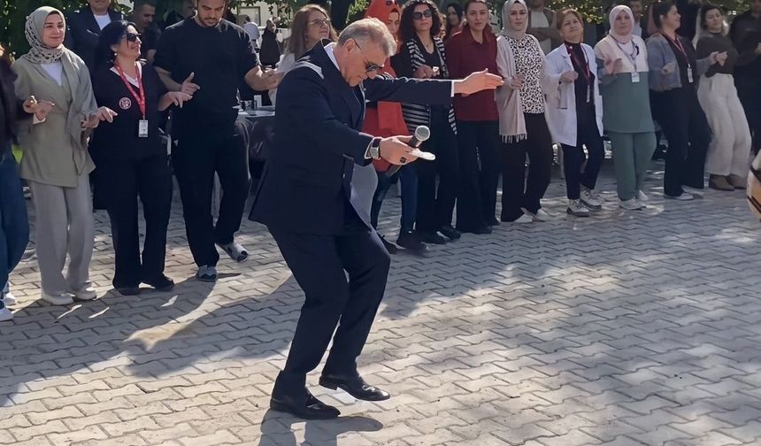 Ruh Sağlığı Hastanesi’nde Halaylı Moral Etkinliği