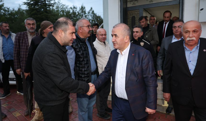 Vali Hatipoğlu’ndan Aydın Günel’in Ailesine Taziye Ziyareti