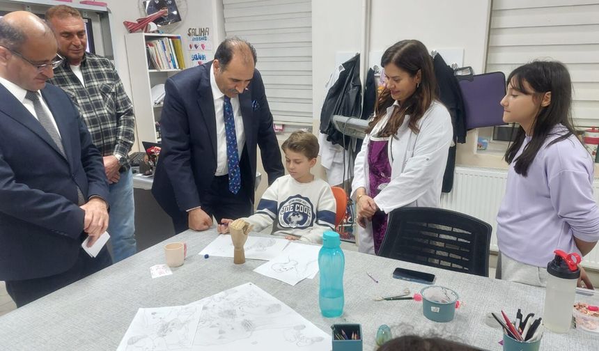 Aziz Gün’den Ali Kuşçu BİLSEM’e Ziyaret