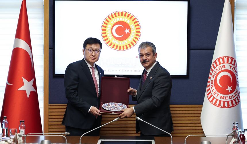 Erol Keleş, Moğolistan Heyetini TBMM’de Ağırladı