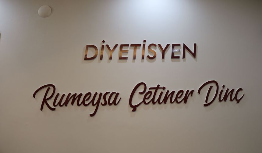 Diyetisyen Rümeysa Çetiner Dinç’in Kliniği Açıldı