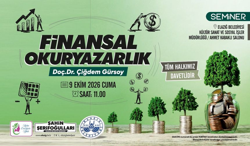 Elazığ’da Bütçe, Tasarruf ve Yatırım Semineri Düzenlenecek