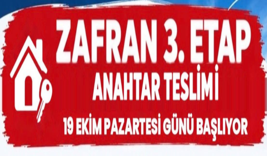 Zafran 3. Etap’ta Anahtar Heyecanı