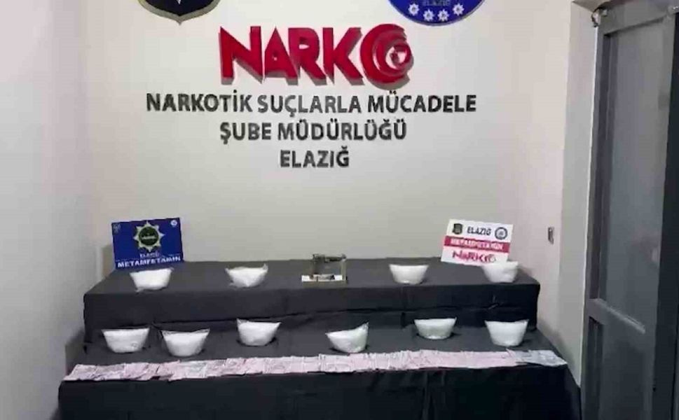 Elazığ’da 5 Kilo Uyuşturucu Ele Geçirildi: 2 Tutuklama