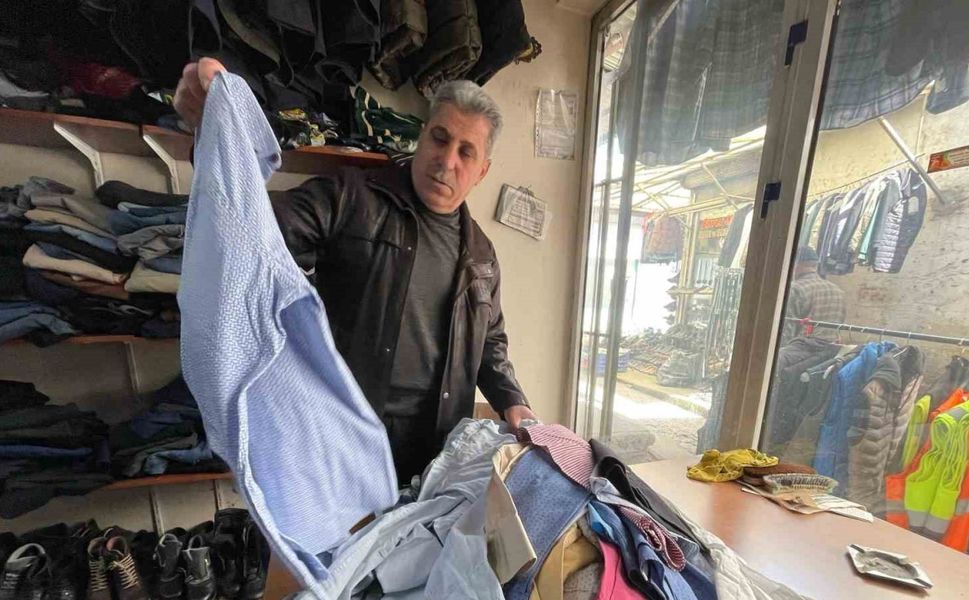 Elazığ’da Ölen Kişilerin Kıyafetlerinin Satıldığı Mağazada Sezon Hazırlığı