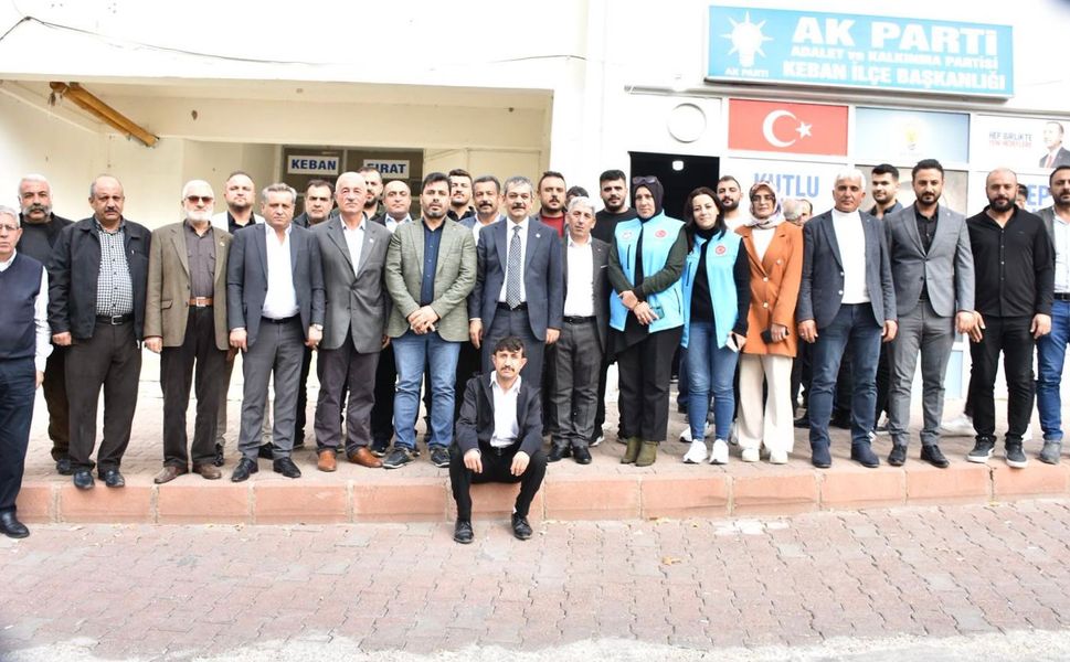 Milletvekili Keleş’ten Keban’da Yoğun Temas Trafiği