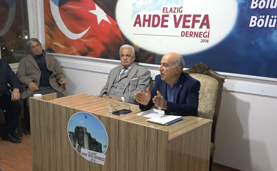 Ahde Vefa Derneği’nde Ortadoğu’nun Tarihsel ve Sosyolojik Yapısı Ele Alındı