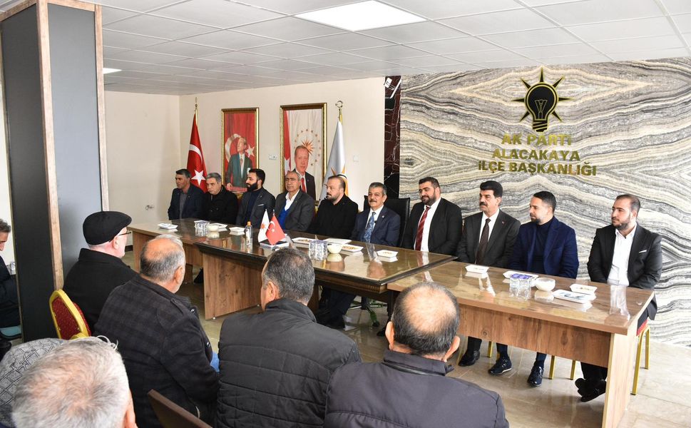 Milletvekili Keleş Alacakaya’da Yatırımları İnceledi, Esnaf ve Teşkilatla Buluştu