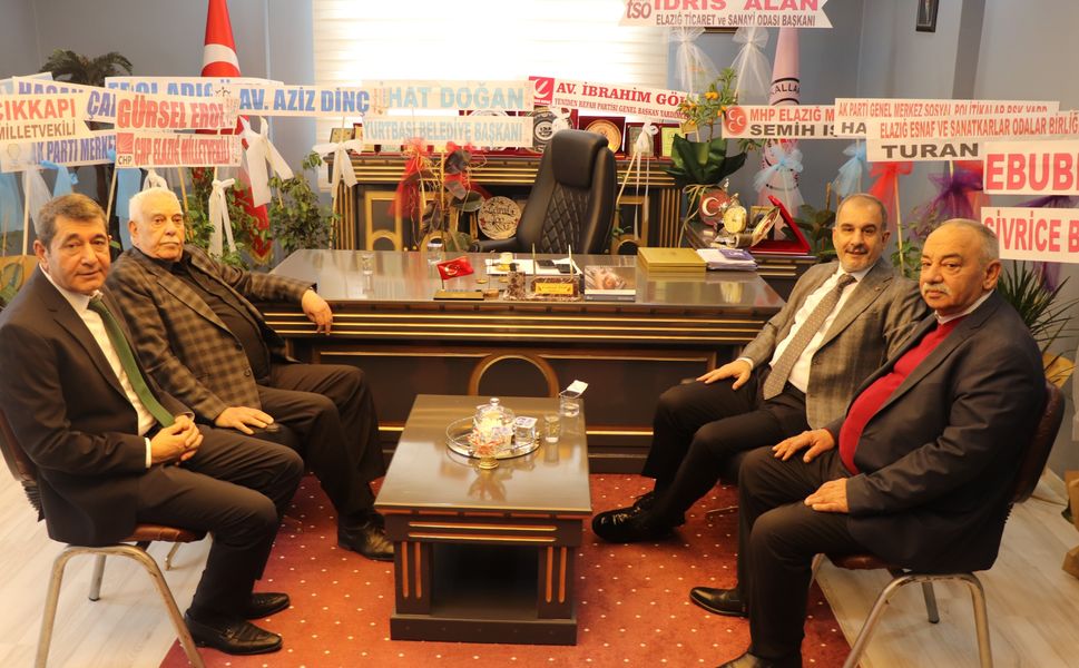 Başkan Alan’dan Esnaf Odalarına Hayırlı Olsun Ziyareti