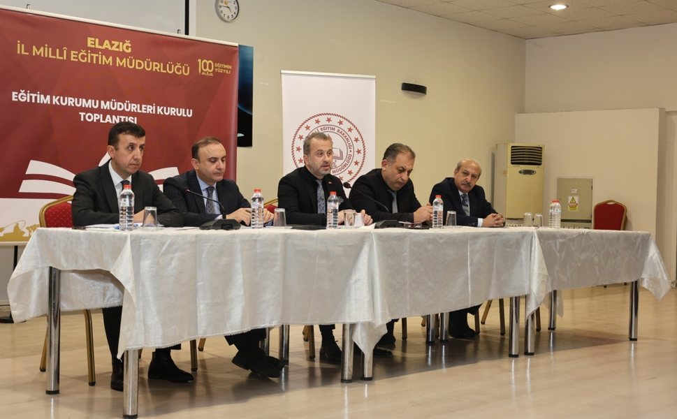 Elazığ’da Eğitim Gündemi Değerlendirildi