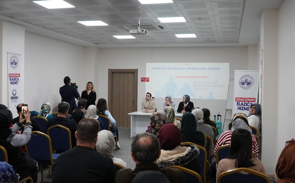 Elazığ Belediyesi’nden Dünya Sigarayı Bırakma Günü’nde Farkındalık Programı