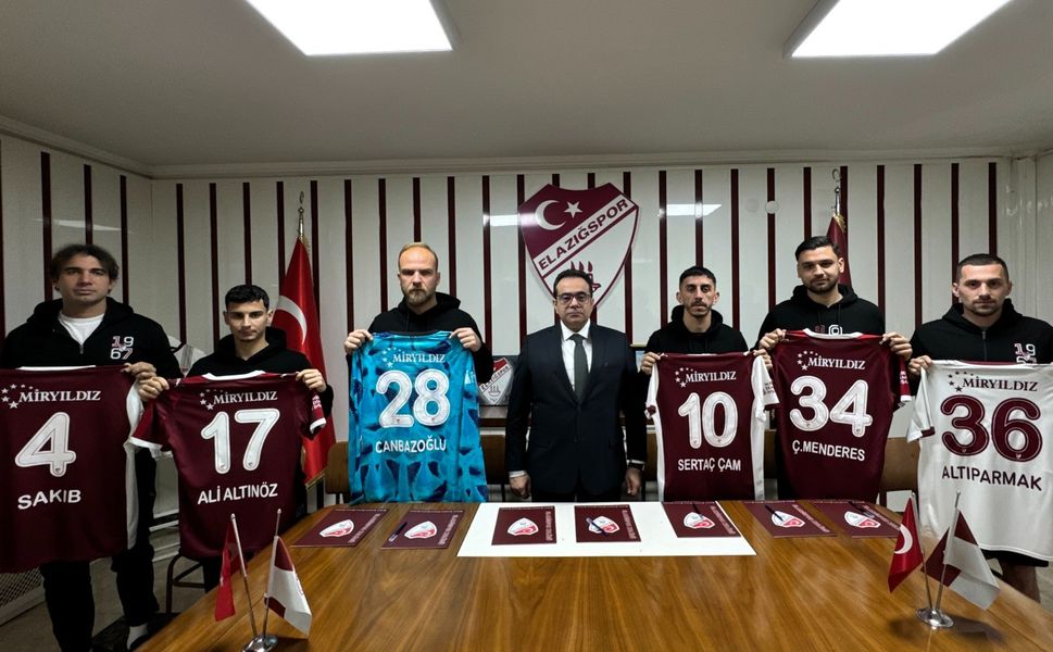 Elazığspor’da Ara Transfer Hamlesi: 6 Futbolcu İçin İmza Töreni Düzenlendi