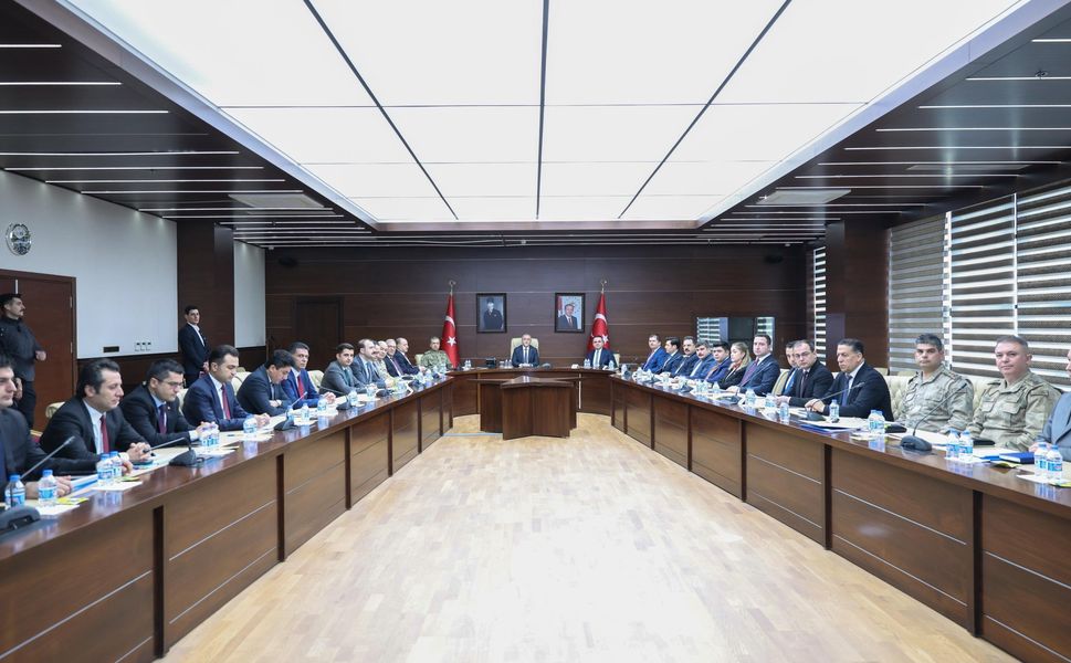 Elazığ’da İl Güvenlik ve Asayiş Koordinasyon Toplantısı Yapıldı