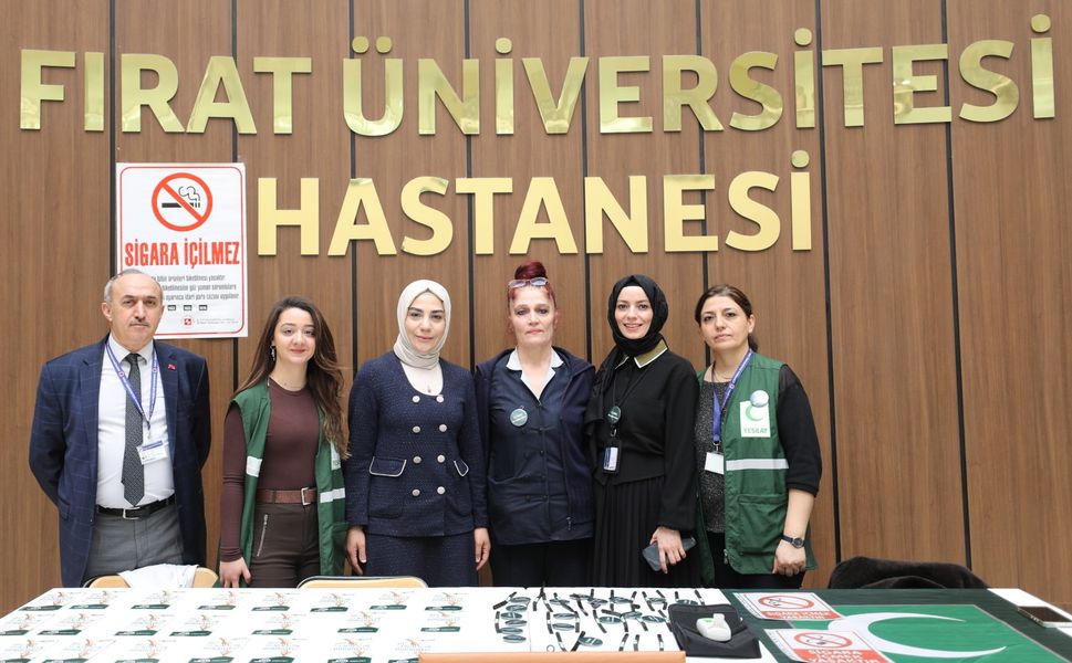 Fırat Üniversitesi Hastanesinde Sigara Bırakmaya Yönelik Bilgilendirme Çalışması