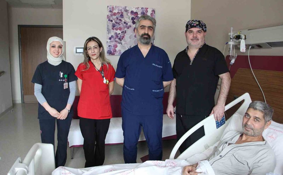 Elazığ'da 52 Yaşındaki Hasta Kapalı Yöntemle Yapılan Kalp Ameliyatıyla Sağlığına Kavuştu