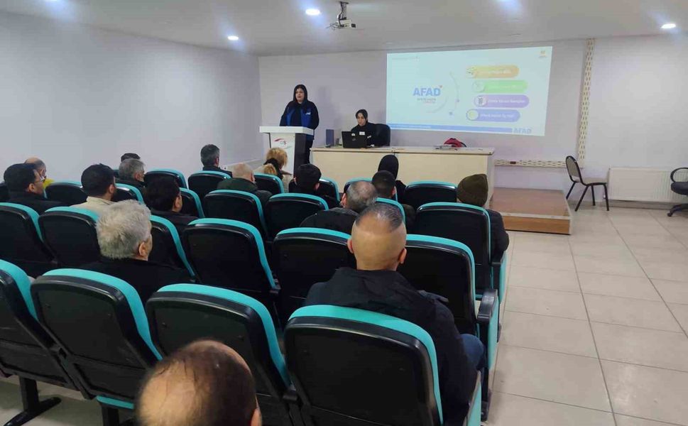 Elazığ'da Afet Farkındalık Eğitimleri