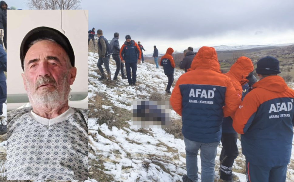 Elazığ'da Kayıp Yaşlı Adamın Cesedi Bulundu