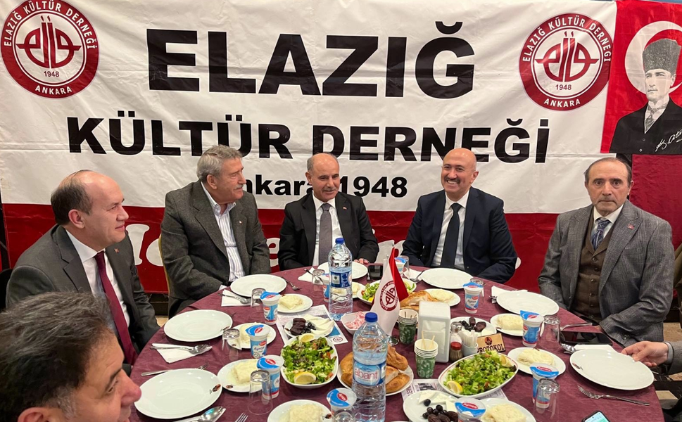 Elazığlılar İftar Sofrasında Buluştu
