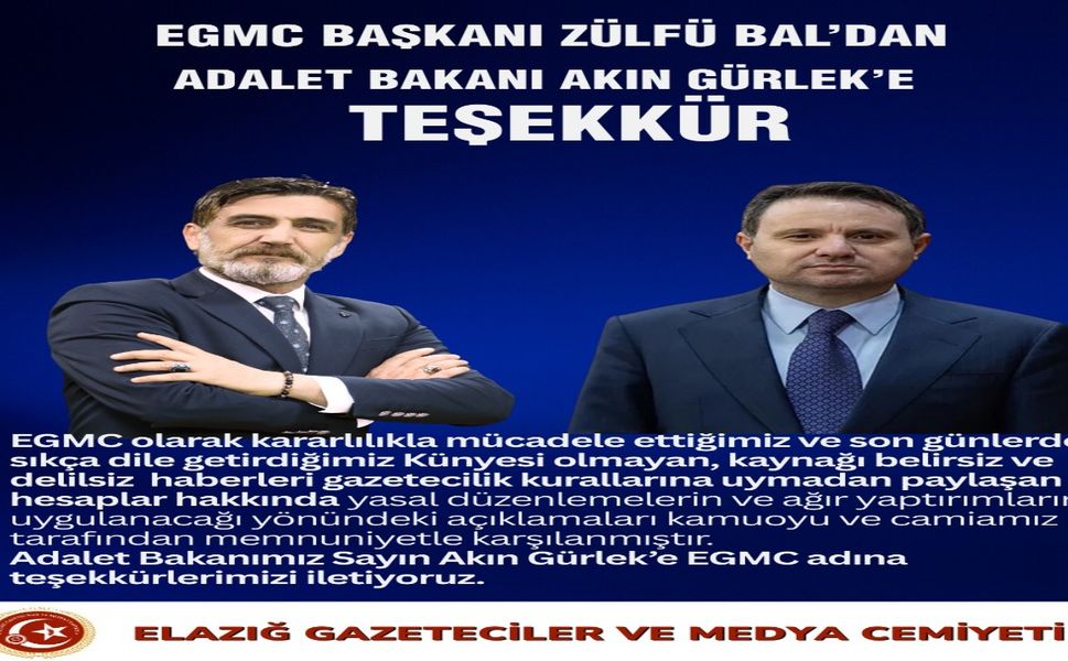 Künyesiz ve Asılsız Haberlere Yaptırım Açıklaması Memnuniyetle Karşılandı