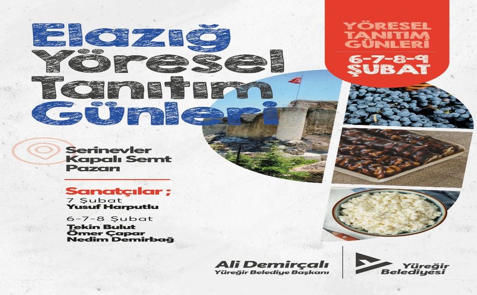 Elazığ’ın Kültürü, Lezzeti ve Ezgileri Yüreğir’de Tanıtılacak